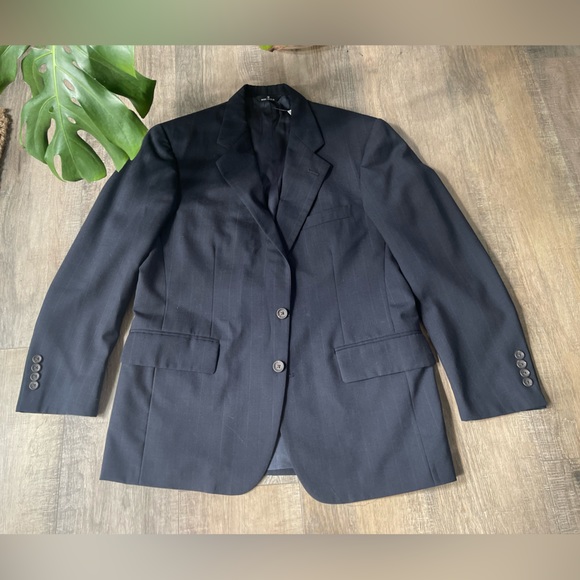 Ralph Lauren Chaps Pinstripe Suit Jacket - Picture 1 of 11